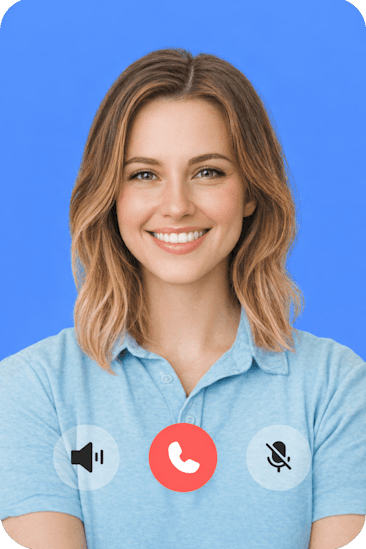 CoreReach AI voice agent ready to answer a call