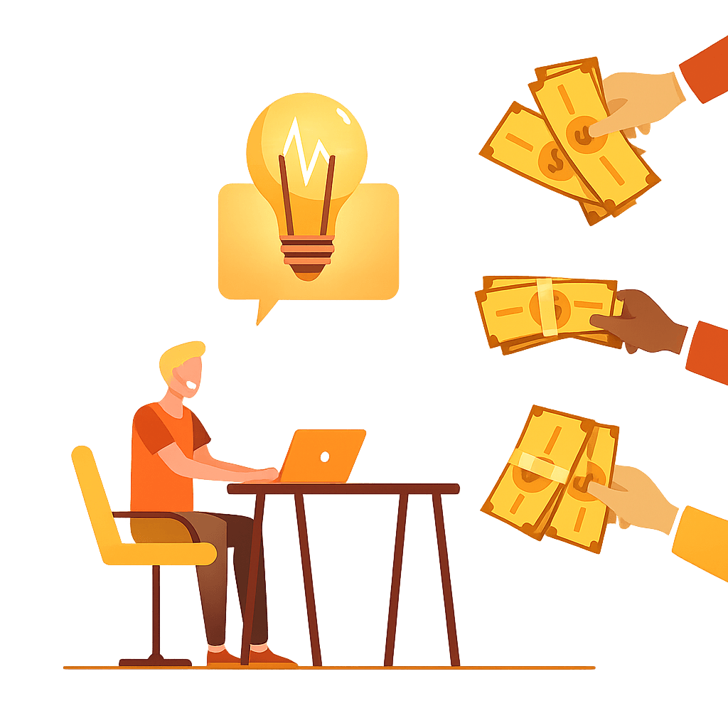 Affiliate partner earning commissions with CoreReach